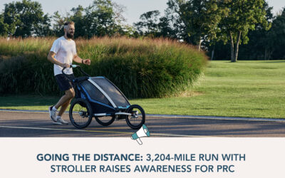 Going the Distance: 3,204-Mile Run with Stroller Raises Awareness for PRC